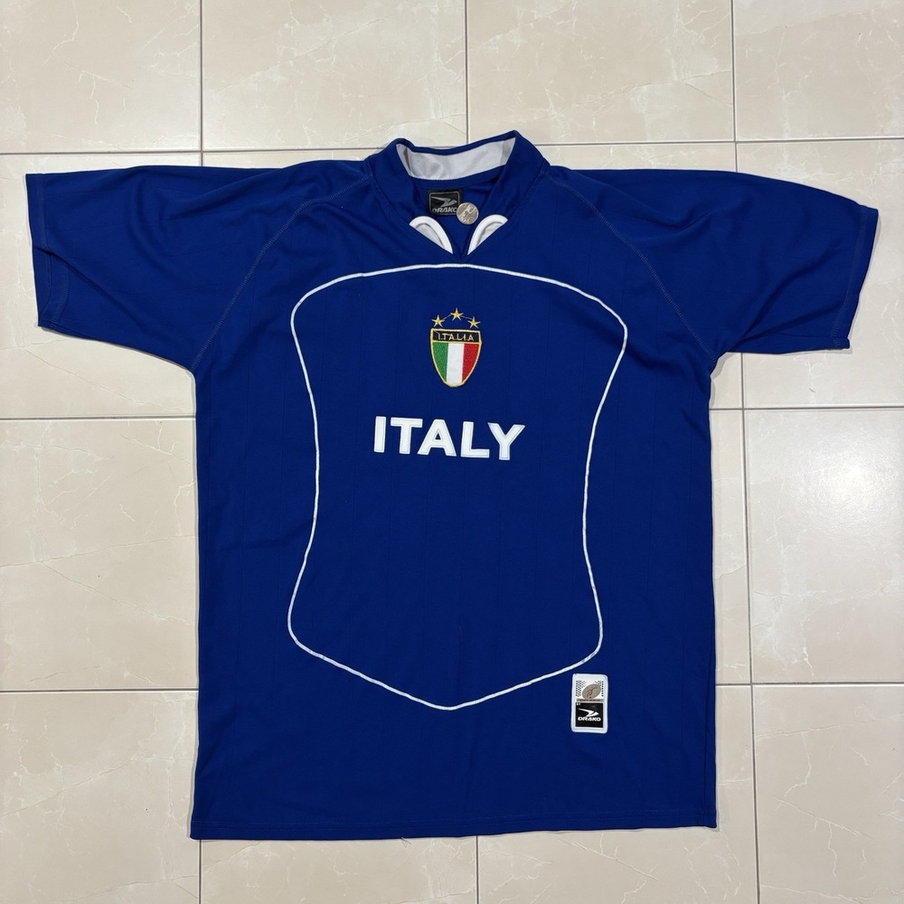 Vintage Italy Football Soccer Jersey Men's XL World Cup Team Kit